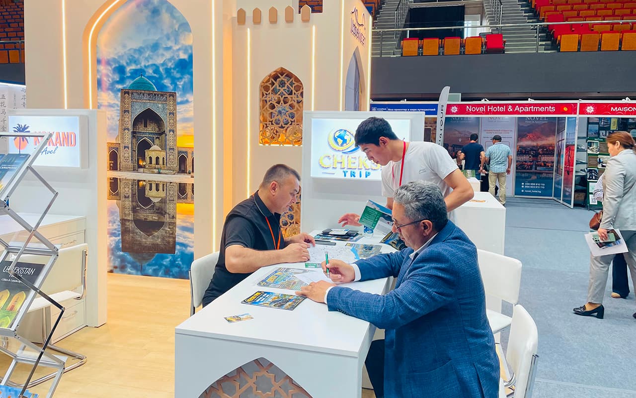 Узбекистан принимает участие в международной туристической выставке Bishkek International Tourism Fair 2026