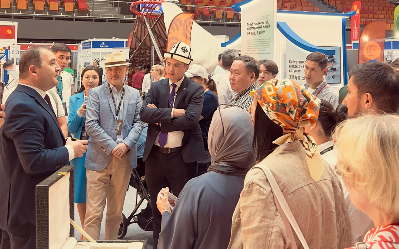 Узбекистан принимает участие в международной туристической выставке Bishkek International Tourism Fair 2026
