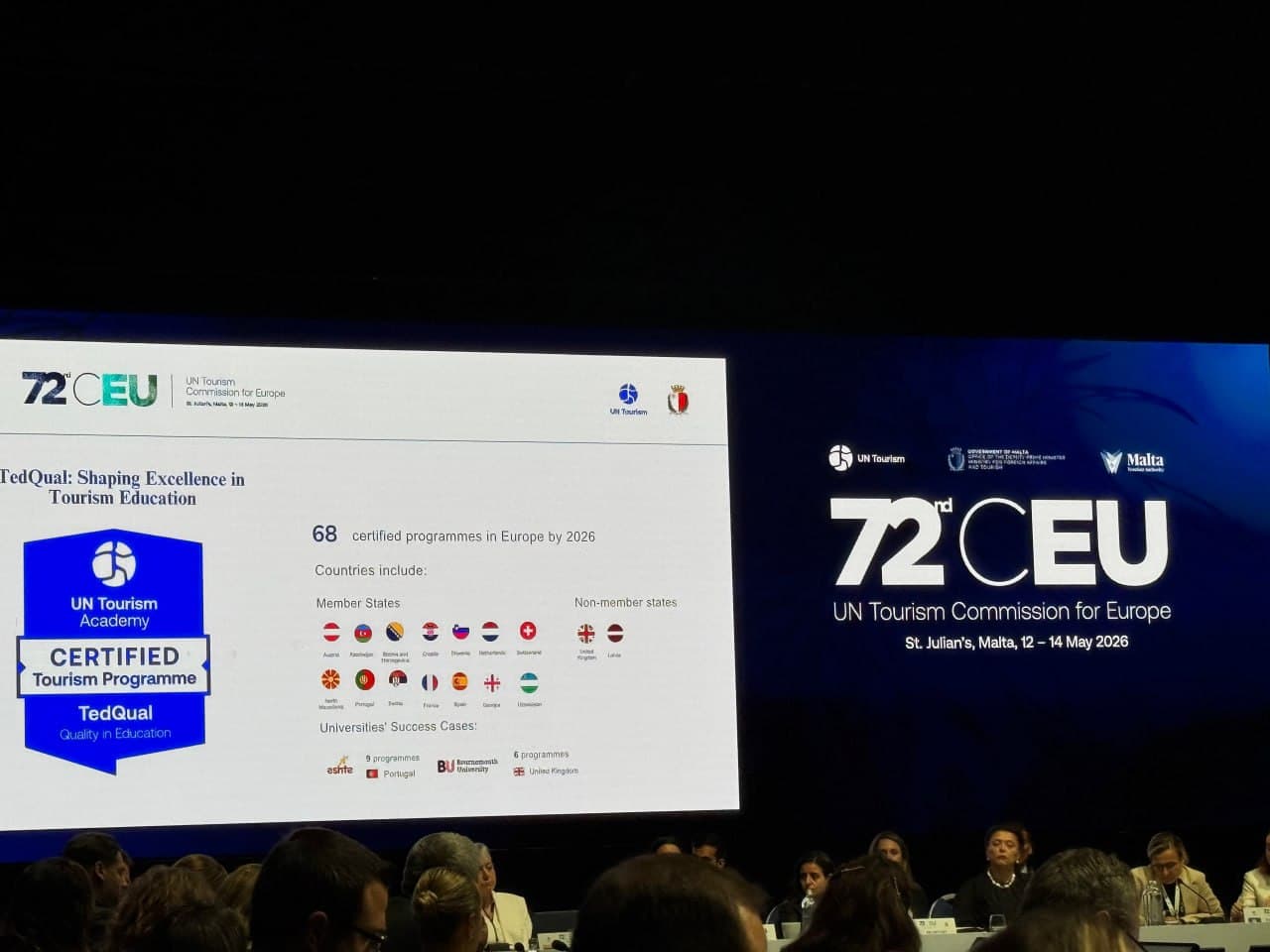 Делегация Узбекистана принимает участие в 72-м заседании Европейской комиссии ООН по туризму