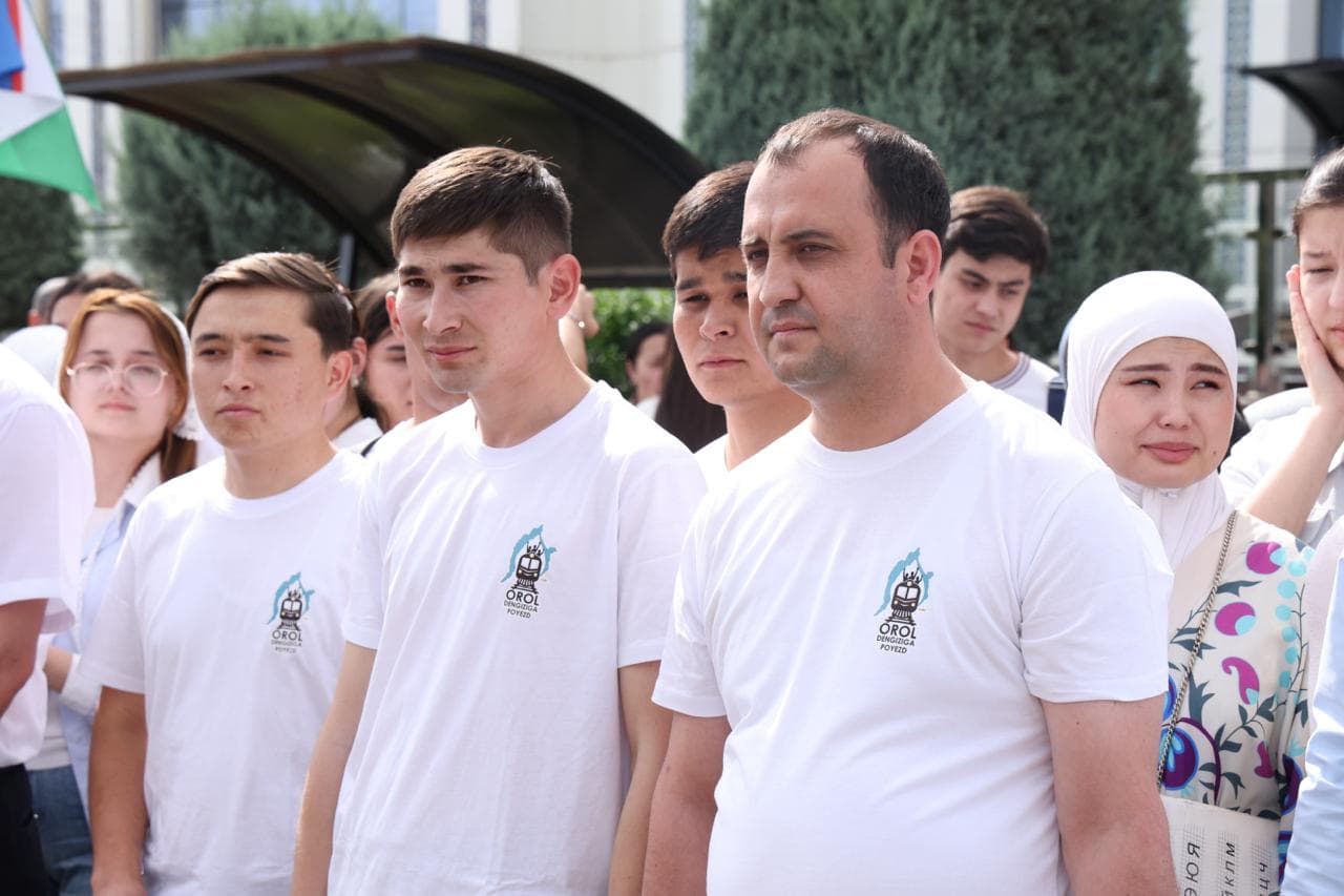 “Orol dengiziga poyezd” aksiyasi yoshlarni turizm va ekologiya atrofida birlashtirmoqda
