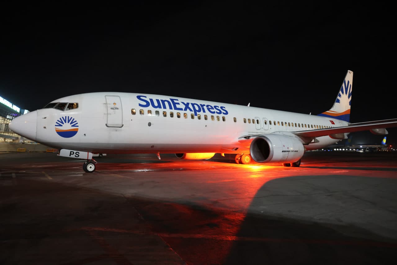 Toshkent va Izmir o‘rtasida ilk bor to‘g‘ridan to‘g‘ri aviaqatnov yo‘lga qo‘yildi