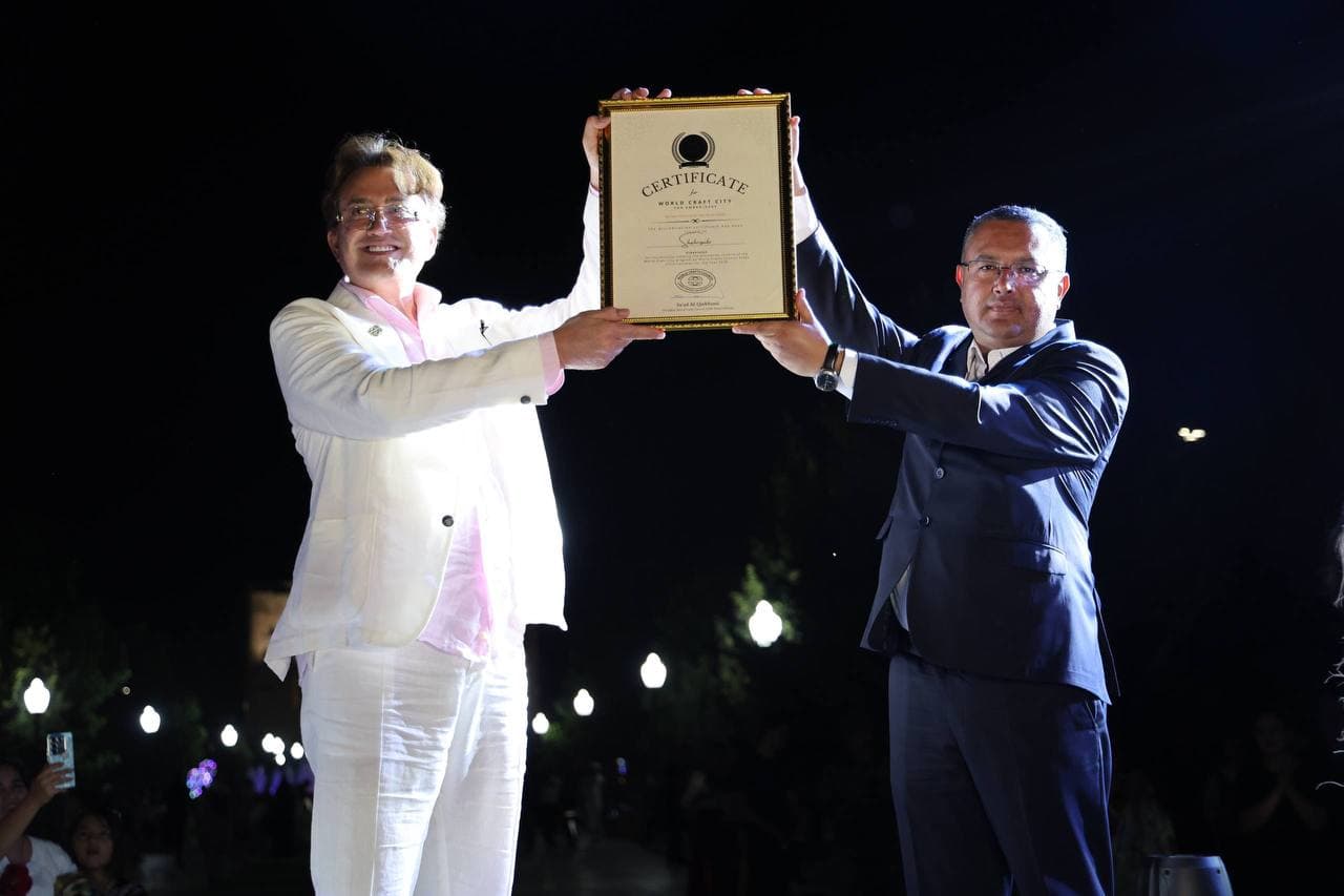 Shahrisabz granted international “World Craft City” status