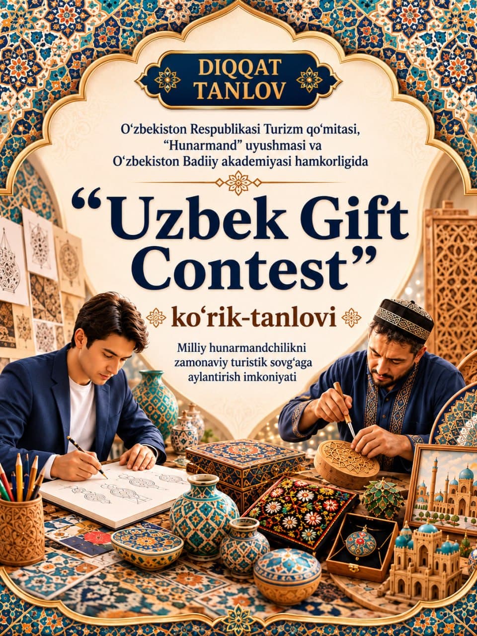 Официальное заявление: первый этап конкурса «Uzbek Gift Contest» продлён до 21 сентября