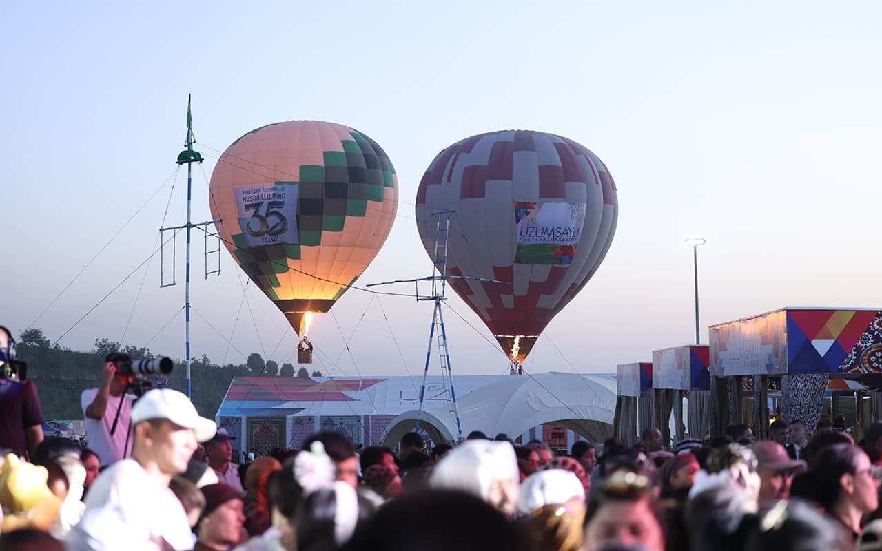 The opening ceremony of the international festival "Uzum Sayli" was held in Parkent