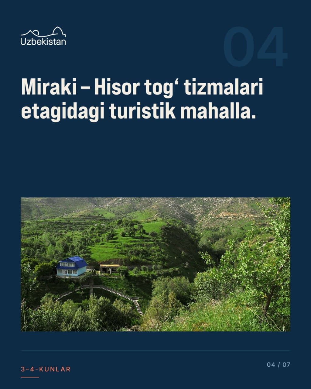 Shahrisabzdan Mirakigacha: Qashqadaryoni kashf etuvchi to‘rt kunlik marshrut