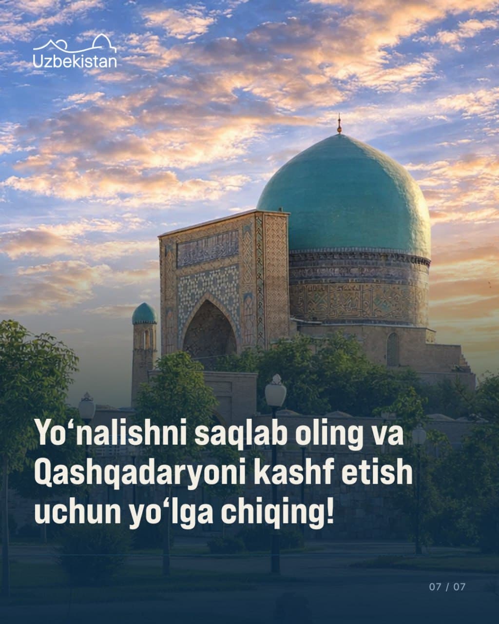 Shahrisabzdan Mirakigacha: Qashqadaryoni kashf etuvchi to‘rt kunlik marshrut