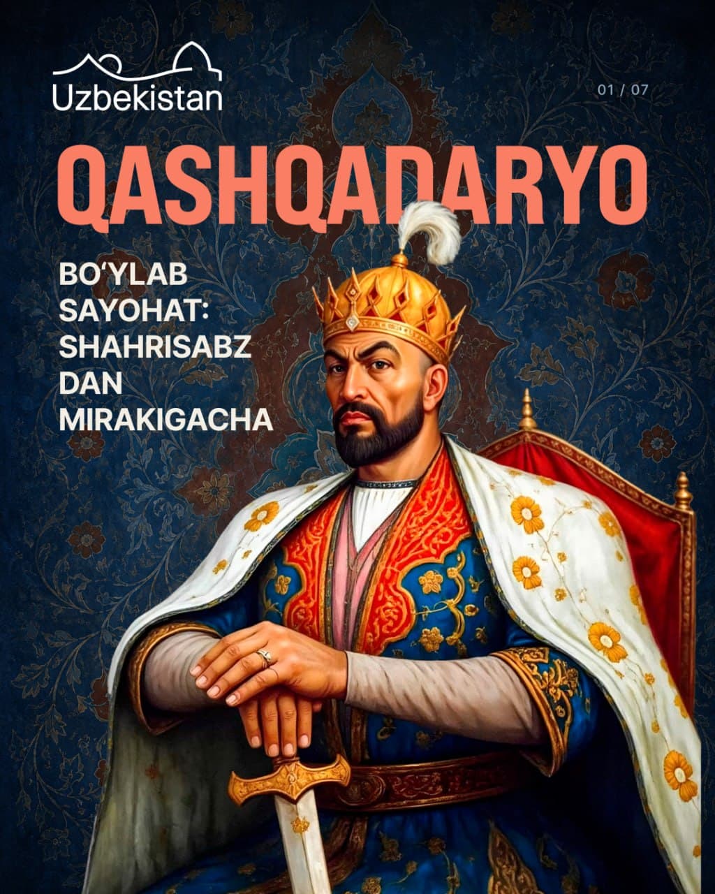 Shahrisabzdan Mirakigacha: Qashqadaryoni kashf etuvchi to‘rt kunlik marshrut