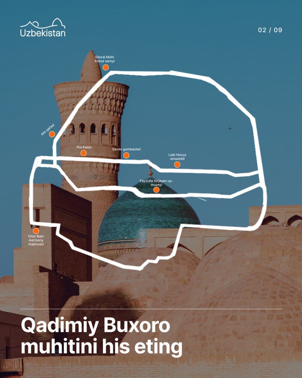Want to make the most of four festive days? Discover Ancient Bukhara!