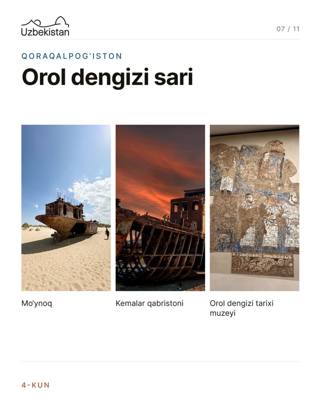 Pack your bags — we’re off to Khorezm and Karakalpakstan!