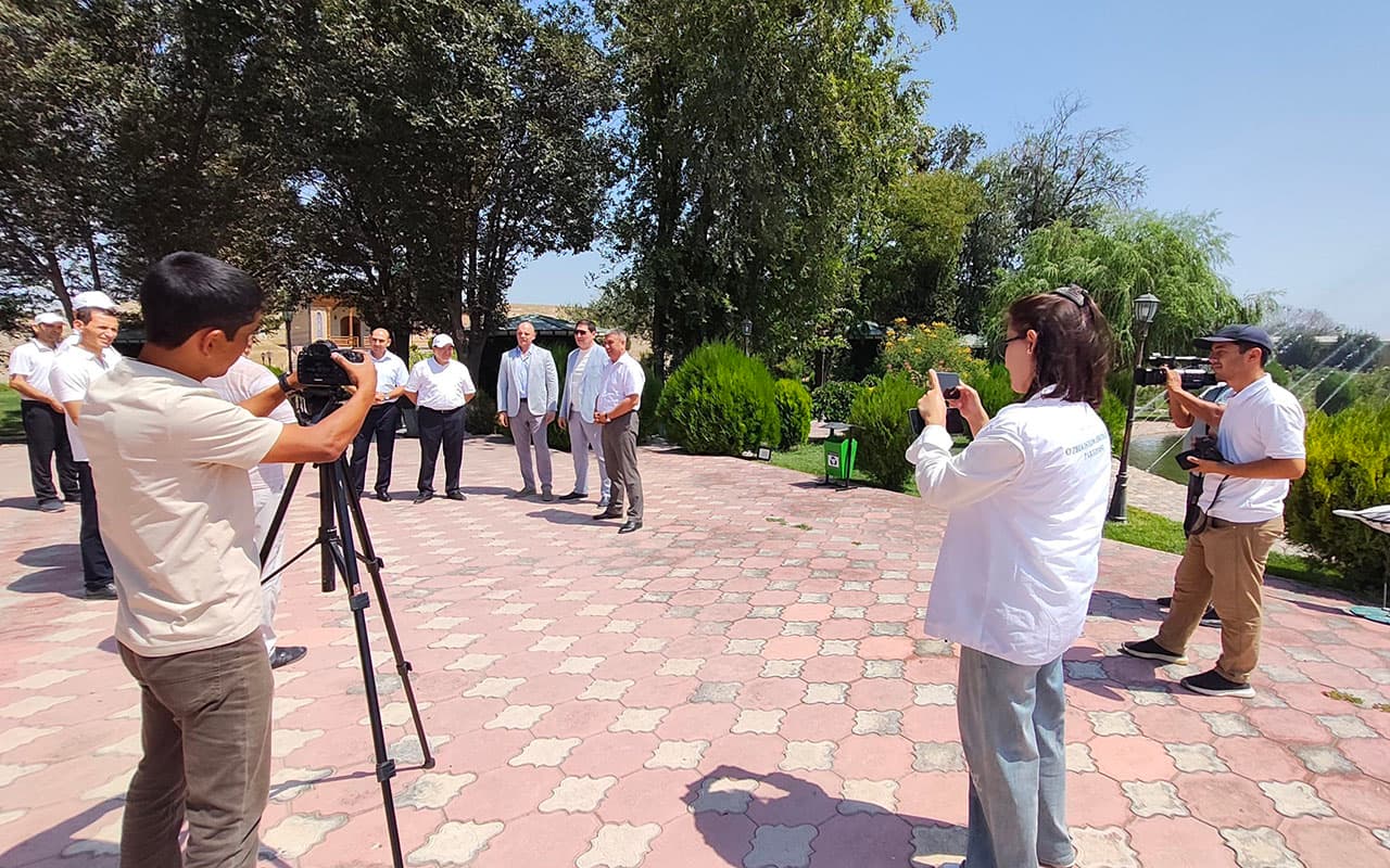 Sirdaryoda IV–III asrlarga oid “Eski Xovos” yodgorligiga infotur tashkil etildi