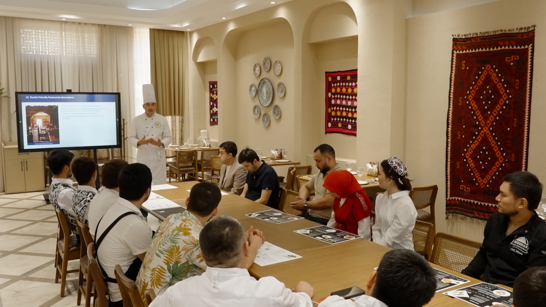 O‘zbek milliy taomlari restoranlariga “Tourist Friendly” maqomi beriladi
