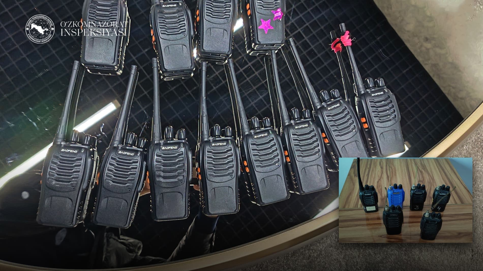 Andijon va Xorazm viloyatlarida 18 ta ratsiya qurilmasining noqonuniy ishlatilishiga chek qo‘yildi