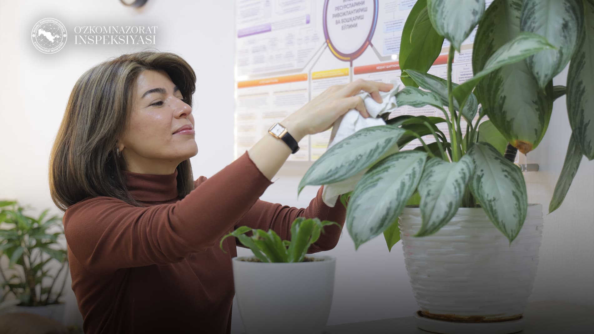 Umumxalq hasharida "O'zkomnazorat" Inspeksiyasi jamoasi faol ishtirok etmoqda