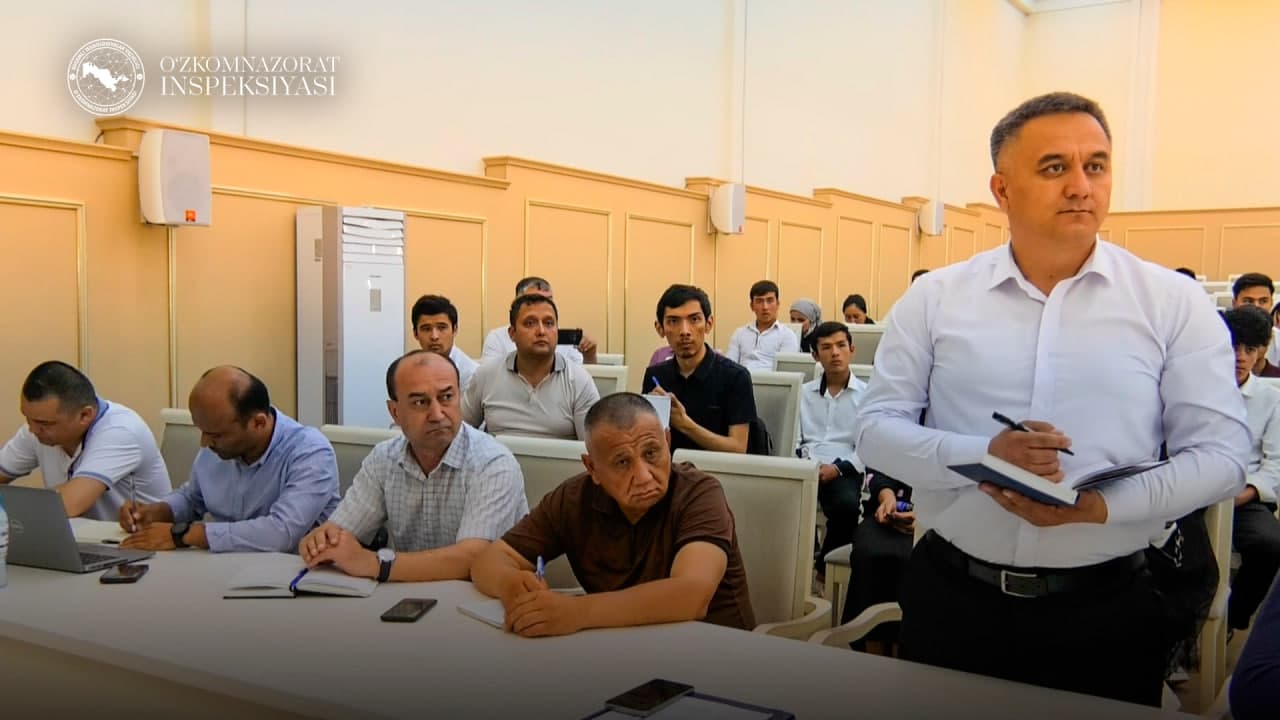 “O‘zkomnazorat” inspeksiyasi tomonidan Andijon viloyatida sayyor qabul o‘tkazildi