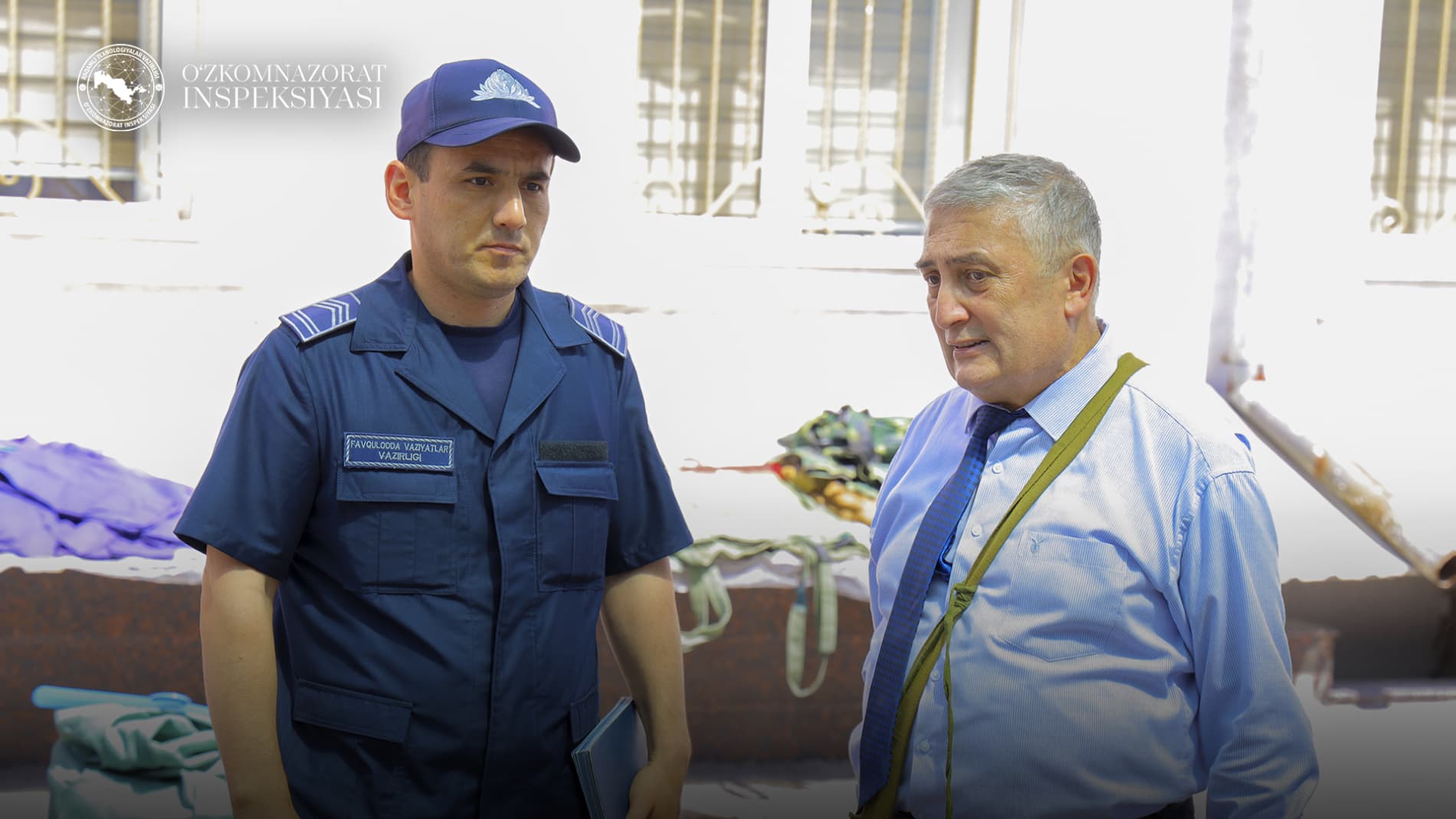 “O‘zkomnazorat” inspeksiyasida maxsus-taktik o‘quv mashg‘uloti o‘tkazildi