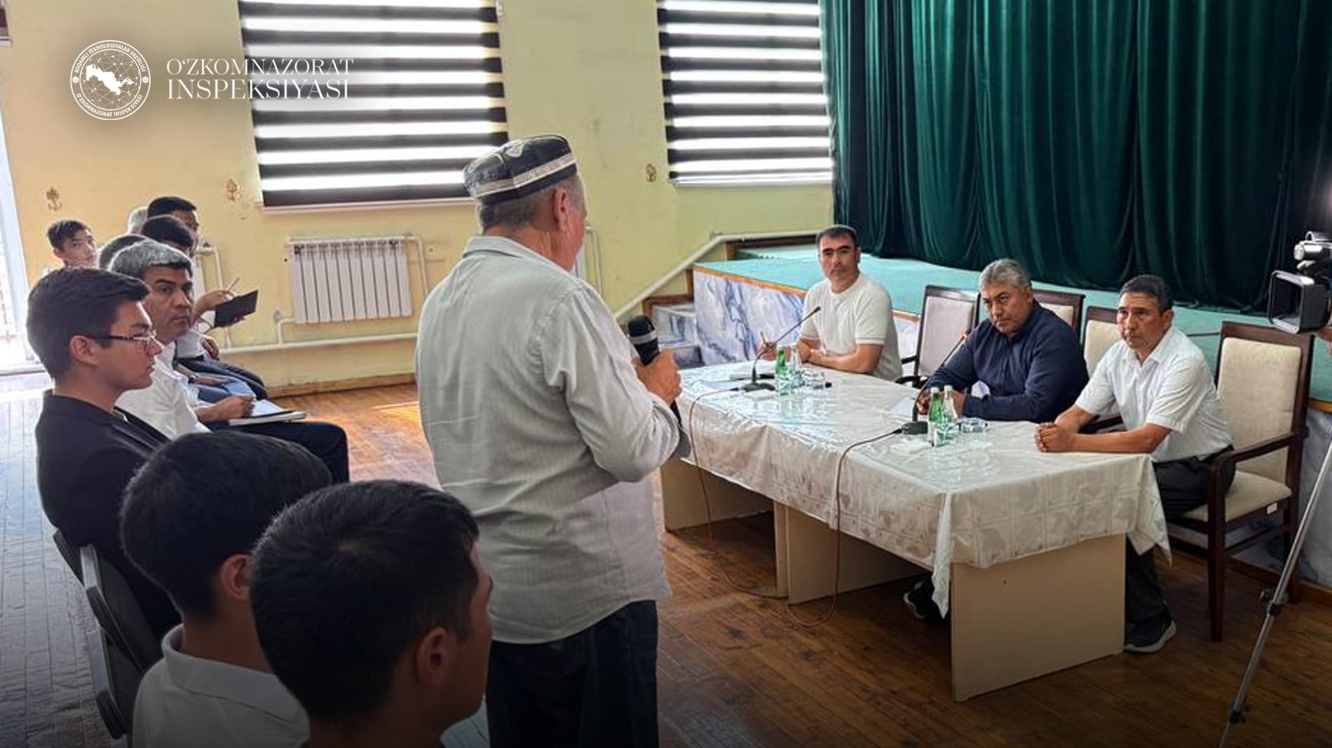 “O‘zkomnazorat” inspeksiyasi boshlig‘i Farg‘ona viloyatida sayyor qabul o‘tkazdi