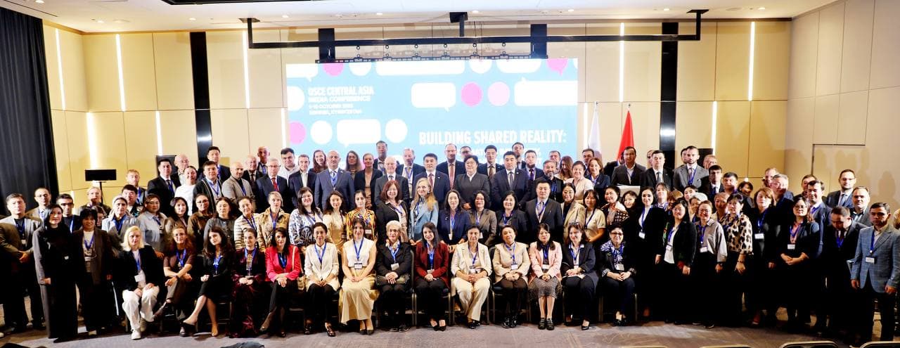 O‘zbekiston delegatsiyasi YeXHTning 26-Markaziy Osiyo mediakonferensiyasida ishtirok etdi