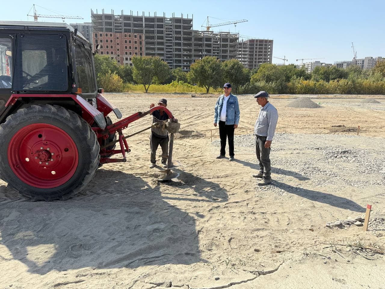 A "80th Anniversary Park of UNESCO" is being established in Samarkand