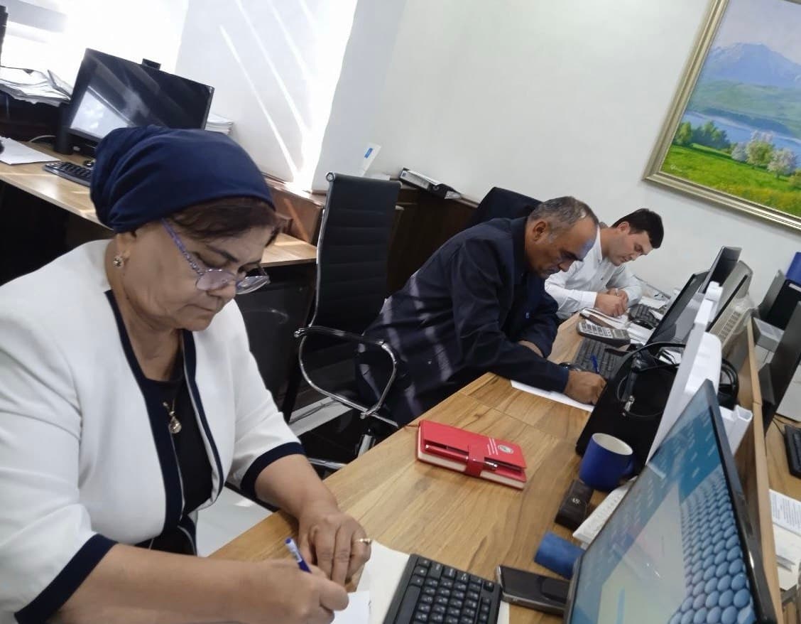 A literacy event was held at the Forestry Agency as part of the “National Dictation” campaign