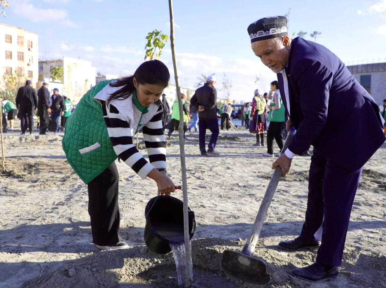 The "Green Garden" project has been implemented across the regions of the Republic