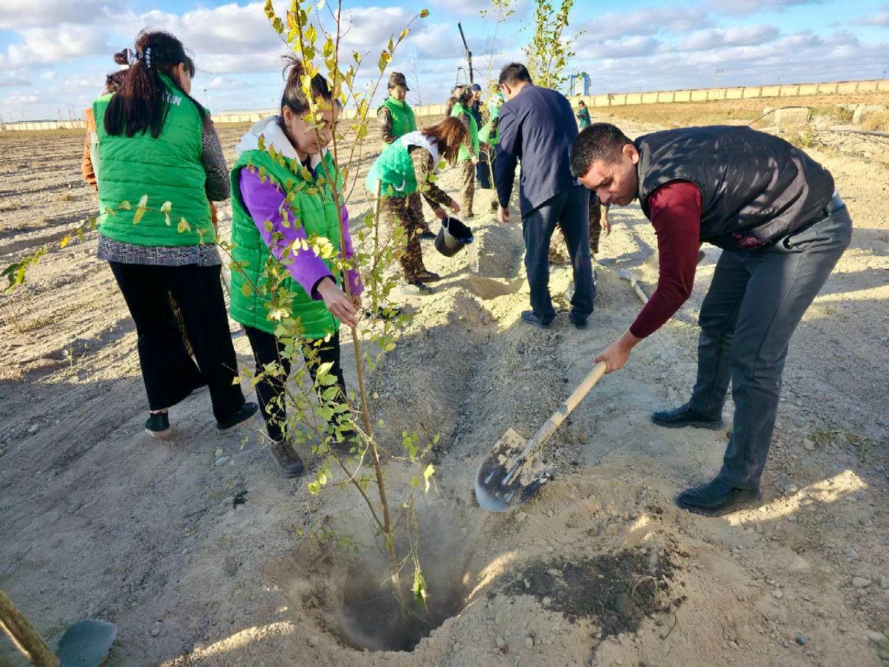 The "Green Garden" project has been implemented across the regions of the Republic