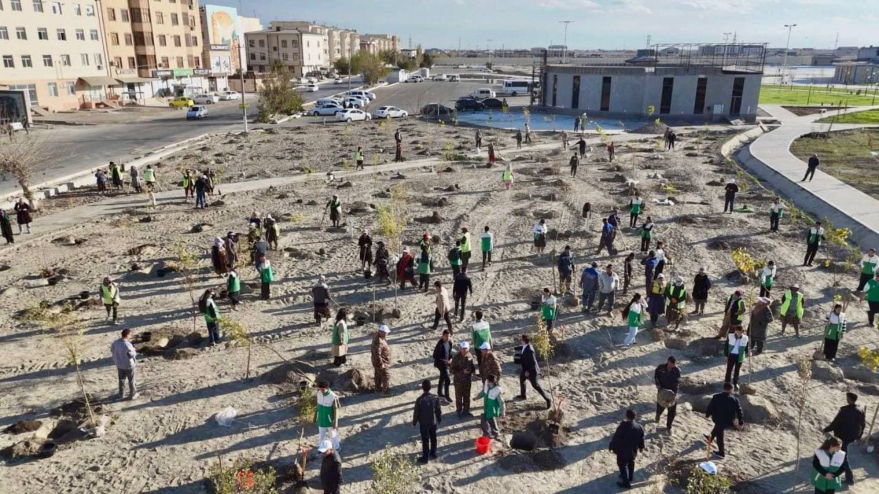 The "Green Garden" project has been implemented across the regions of the Republic