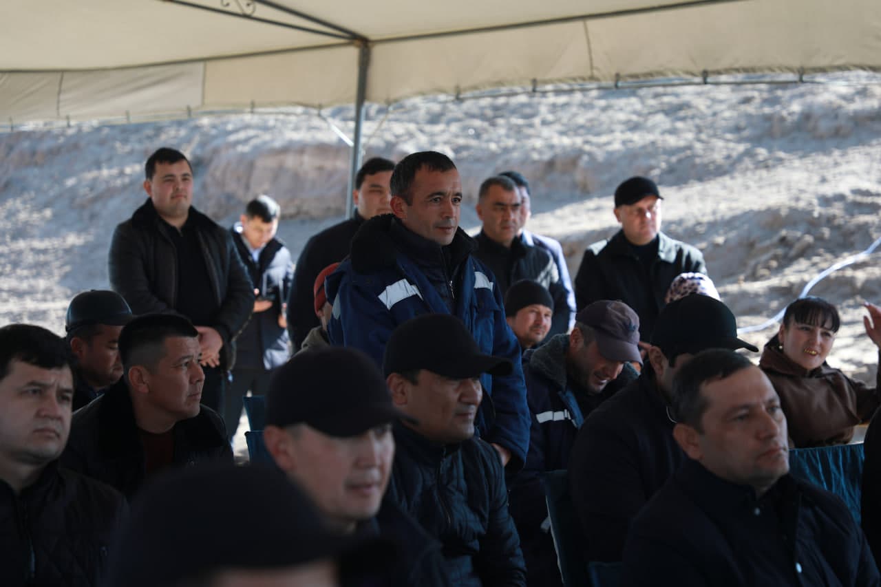 Термиз туманида 10 гектар тутзор аҳолига бўлиб берилди