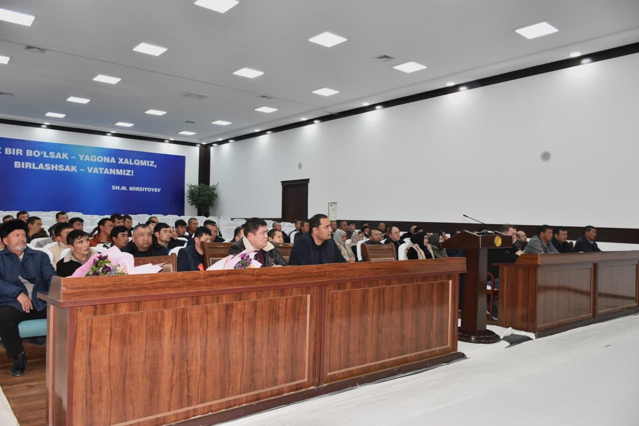 Узун туманида фаолият кўрсатаётган ўрмон хўжалиги ишчи-ходимларининг муаммо ва таклифлари тингланди