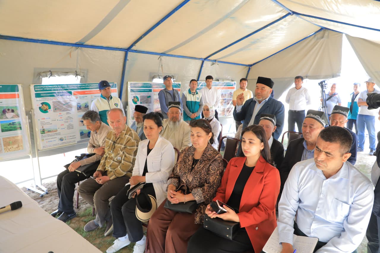 Pistachio plantations are being established in Samarkand