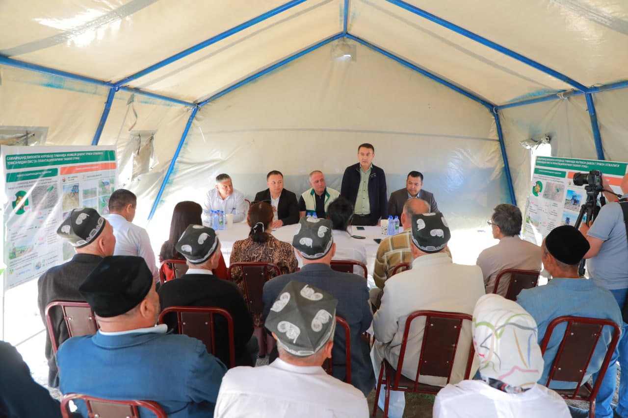 Pistachio plantations are being established in Samarkand