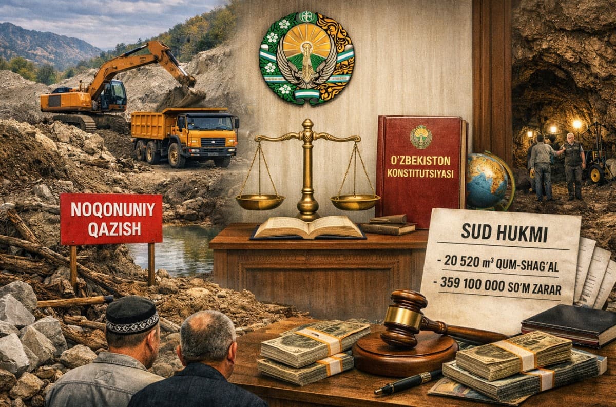 Court verdict delivered in Dangara district regarding illegal mining and environmental damage