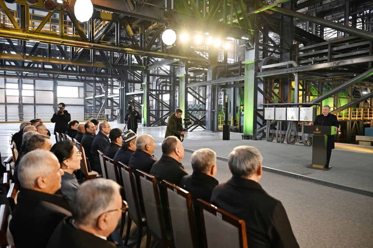 3rd Copper Concentration Plant Launched at Almalyk Mining and Metallurgical Complex: A New Technological Era Begins in Industry