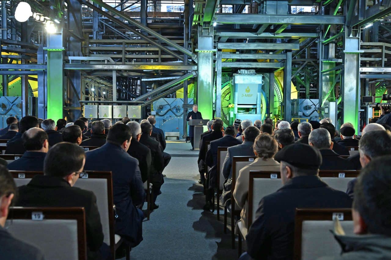 3rd Copper Concentration Plant Launched at Almalyk Mining and Metallurgical Complex: A New Technological Era Begins in Industry