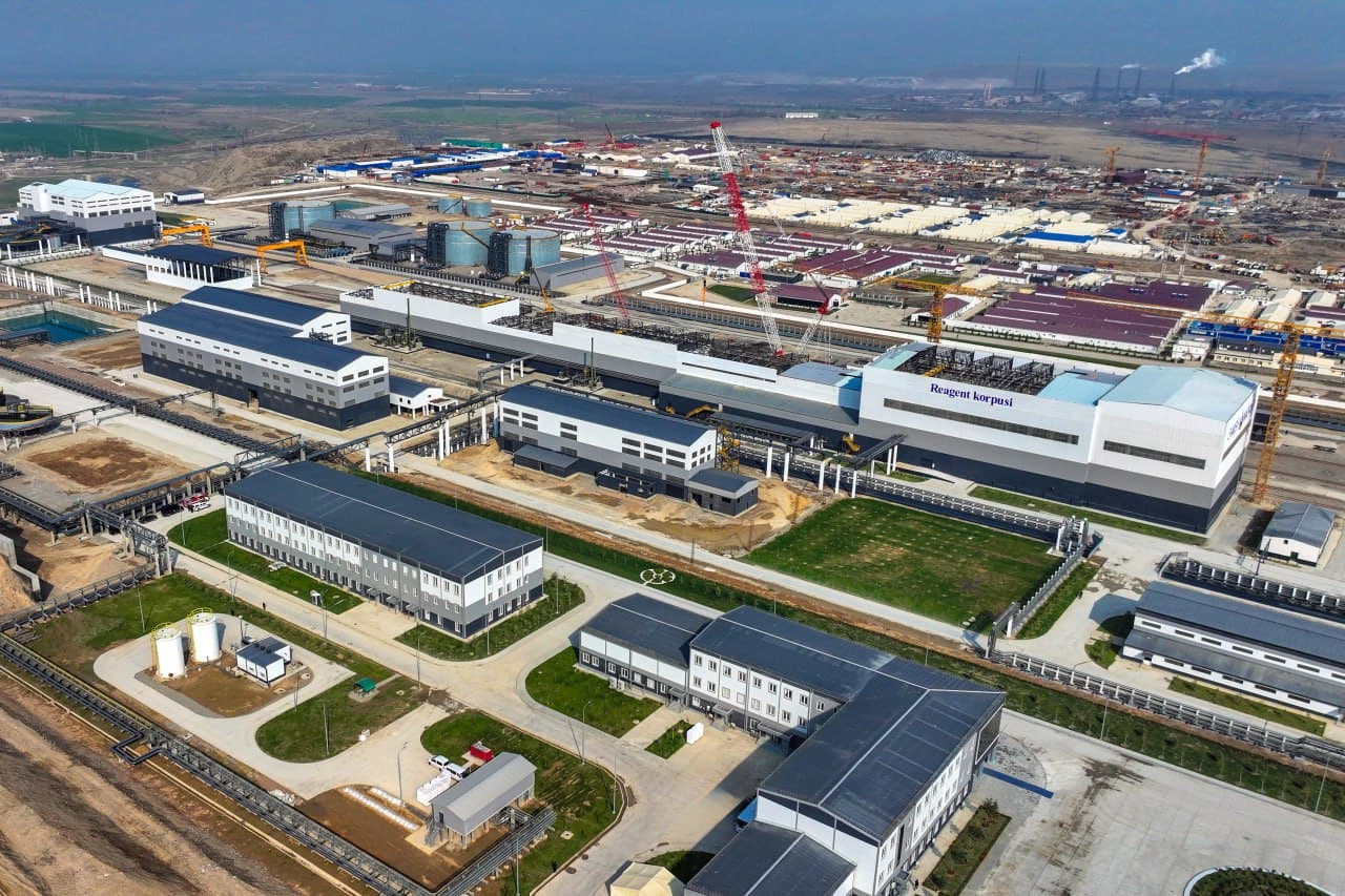 3rd Copper Concentration Plant Launched at Almalyk Mining and Metallurgical Complex: A New Technological Era Begins in Industry