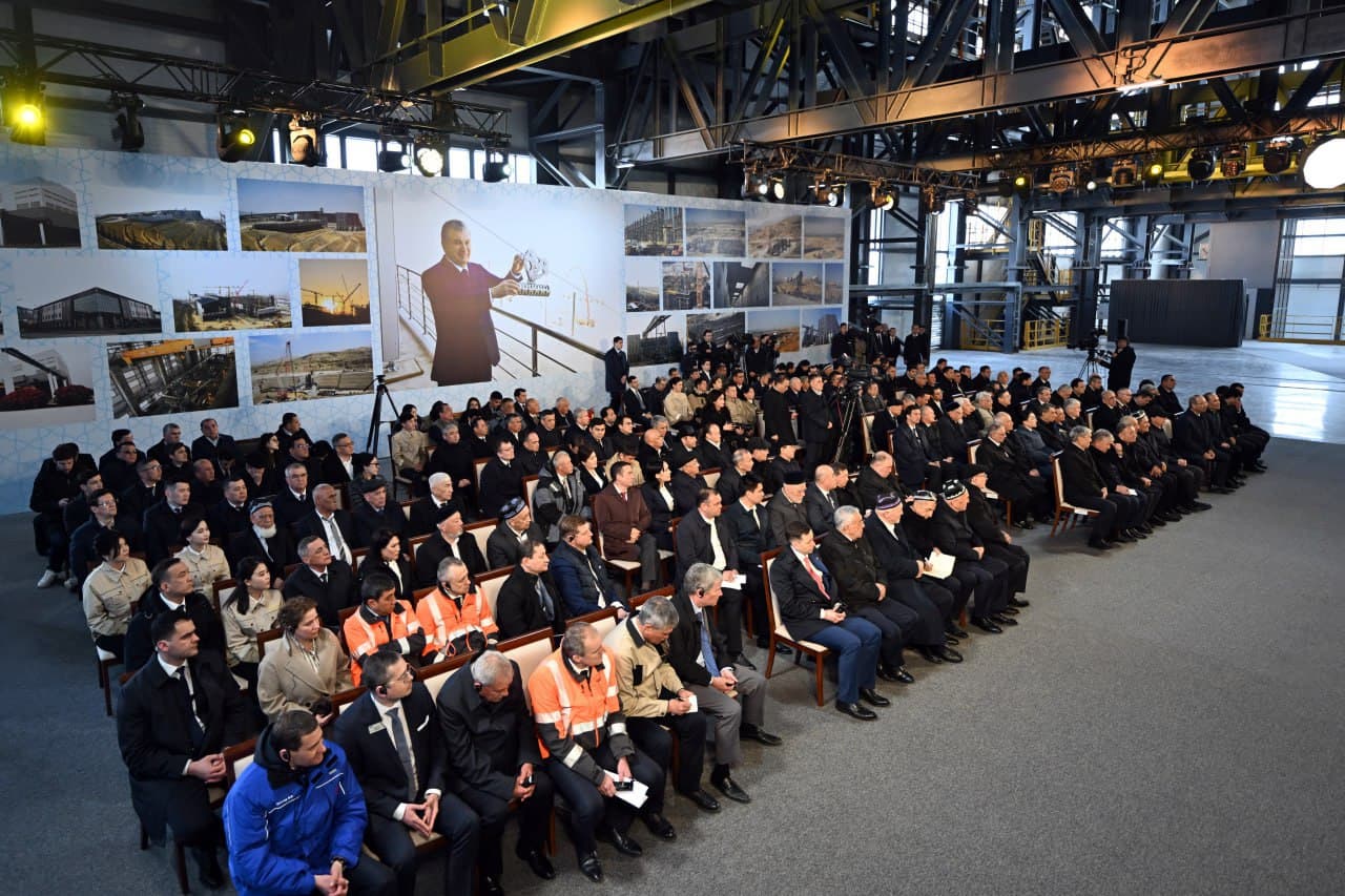 3rd Copper Concentration Plant Launched at Almalyk Mining and Metallurgical Complex: A New Technological Era Begins in Industry