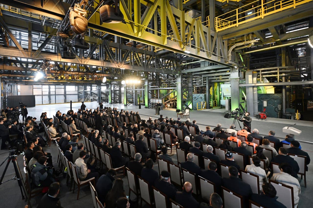 3rd Copper Concentration Plant Launched at Almalyk Mining and Metallurgical Complex: A New Technological Era Begins in Industry