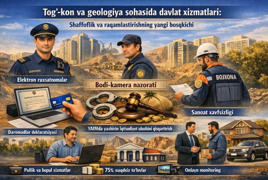 Государственные услуги в горнодобывающей и геологической отраслях: новый этап прозрачности и цифровизации