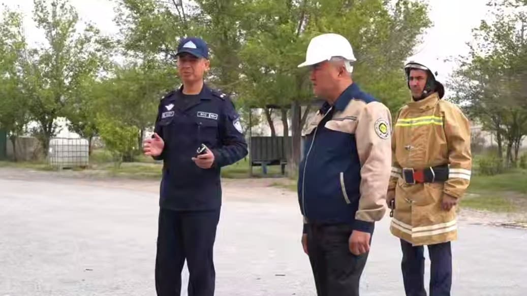 Safety Testing at Industrial Sites: Special Tactical Exercises Held in Navoi