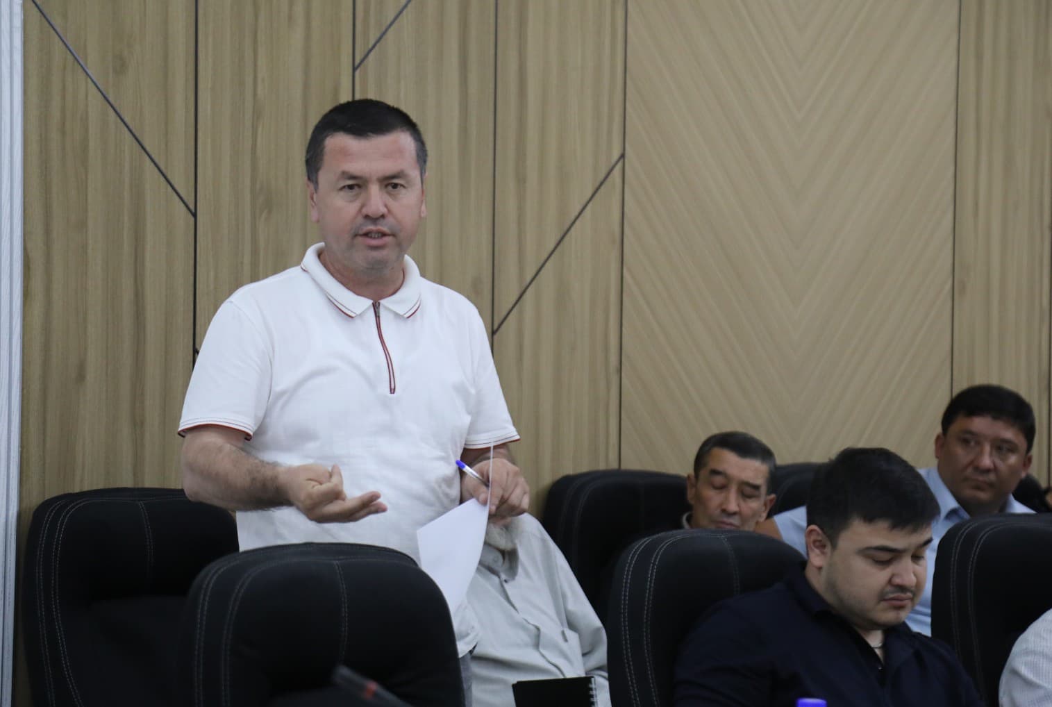 Seminar-Training and Mobile Reception for Entrepreneurs Held in Namangan on Groundwater Usage and Legislative Requirements