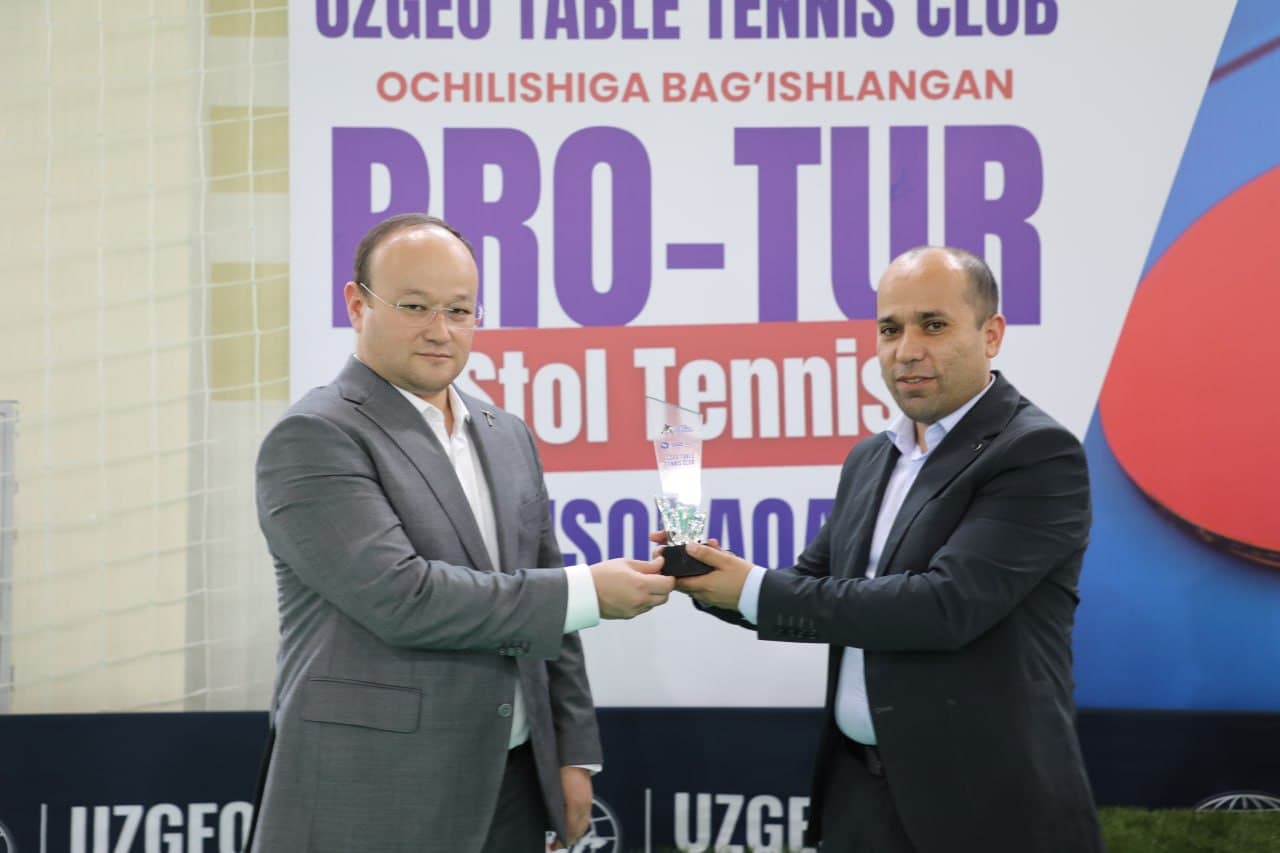 Здоровый образ жизни в области геологии: начал свою деятельность «UZGEO TABLE TENNIS CLUB»