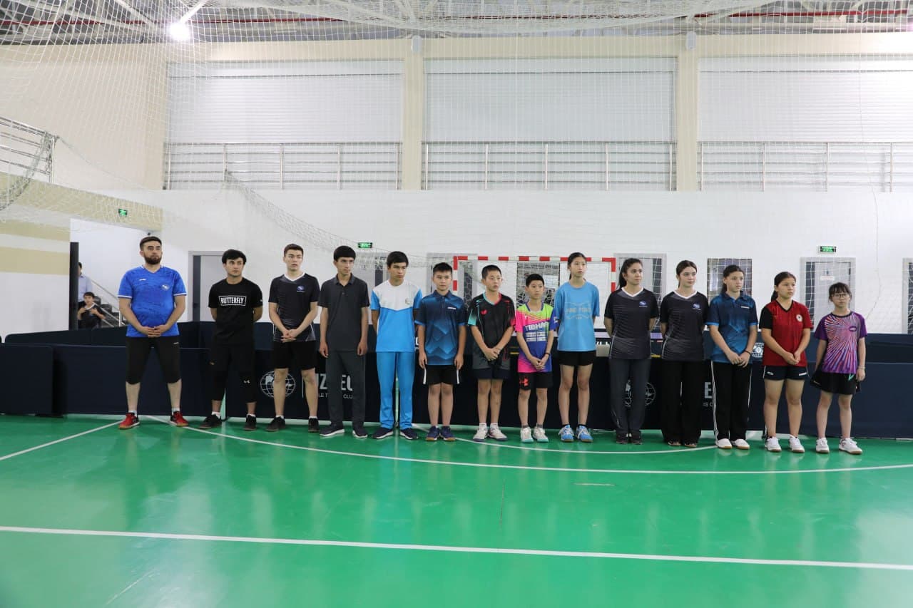 Здоровый образ жизни в области геологии: начал свою деятельность «UZGEO TABLE TENNIS CLUB»