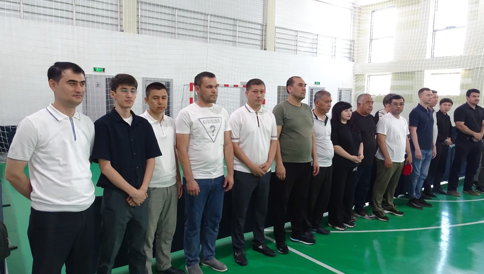 Geologiya sohasi xodimlari stol tennisi bo‘yicha o‘zaro kuch sinashdi