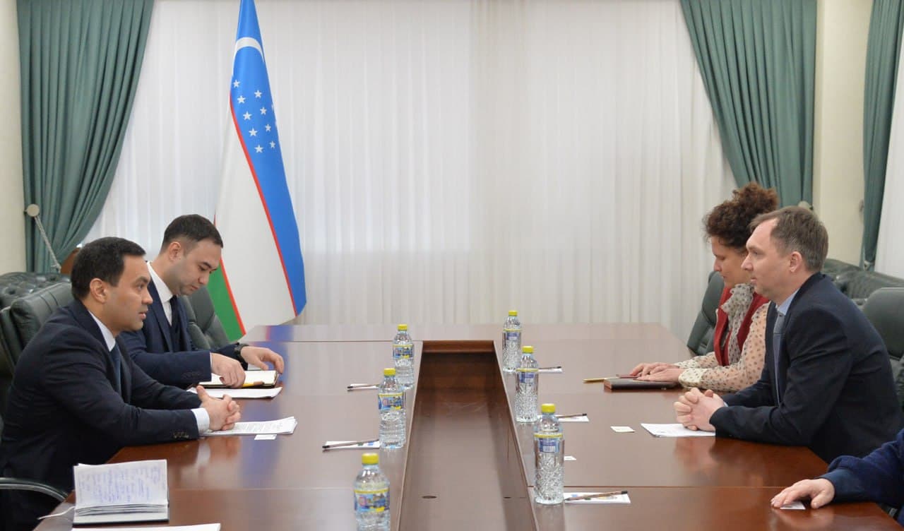 Latviyaning O‘zbekistondagi elchisi bilan uchrashuv haqida