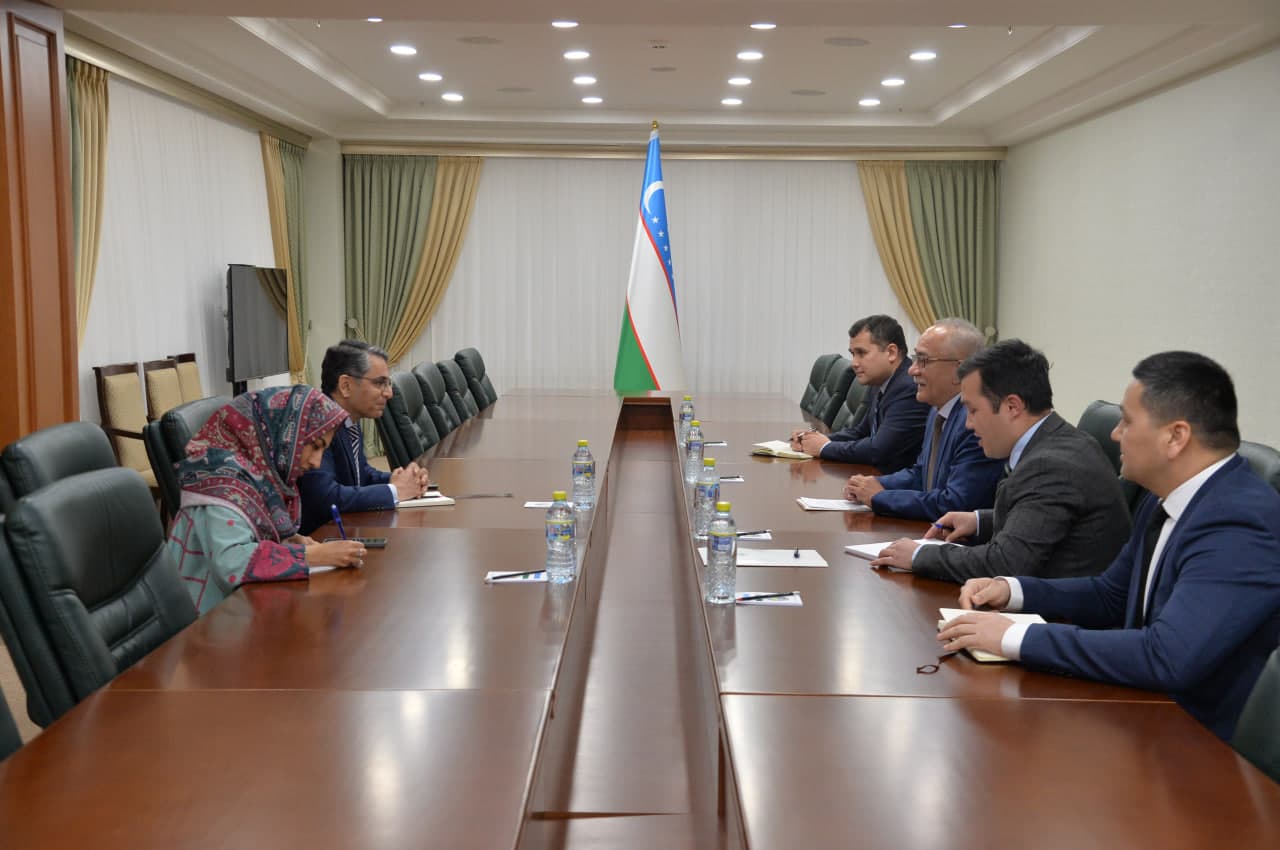 О переговорах с Послом Пакистана в Узбекистане