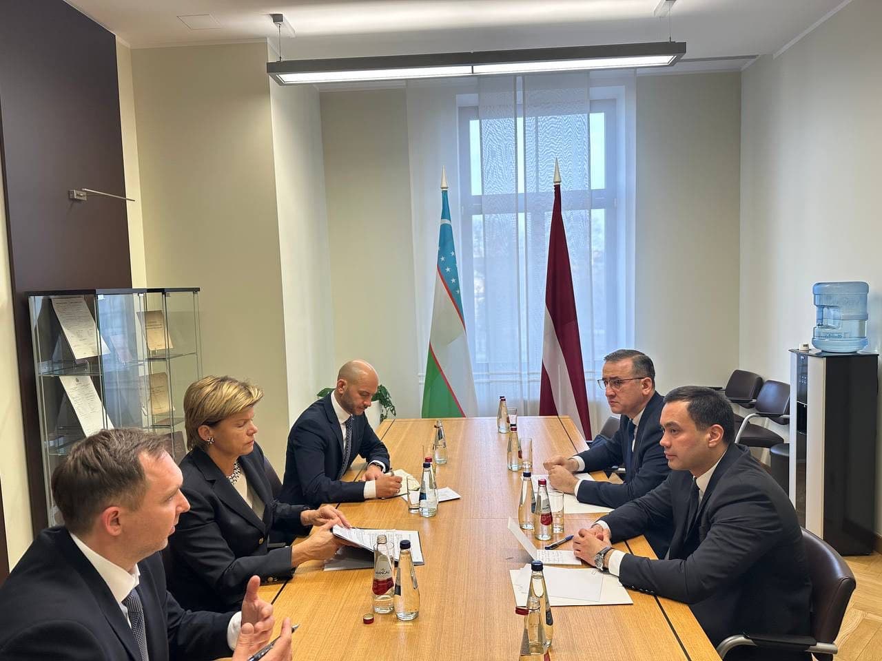 Встреча в МИД Латвии