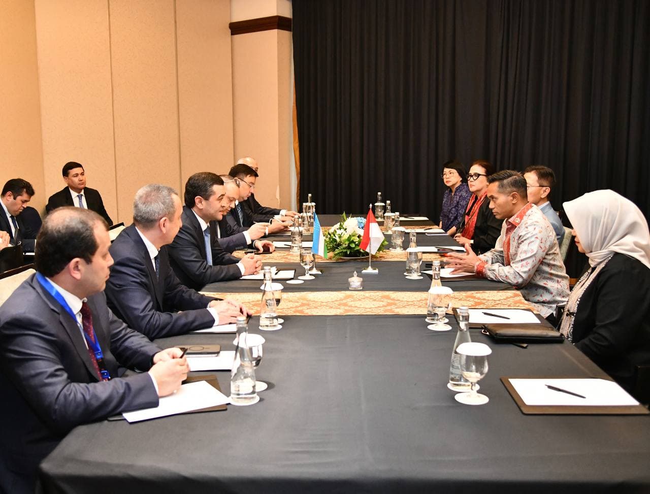 On the Visit of the Delegation of Uzbekistan Led by the Minister of Foreign Affairs of Uzbekistan to Indonesia