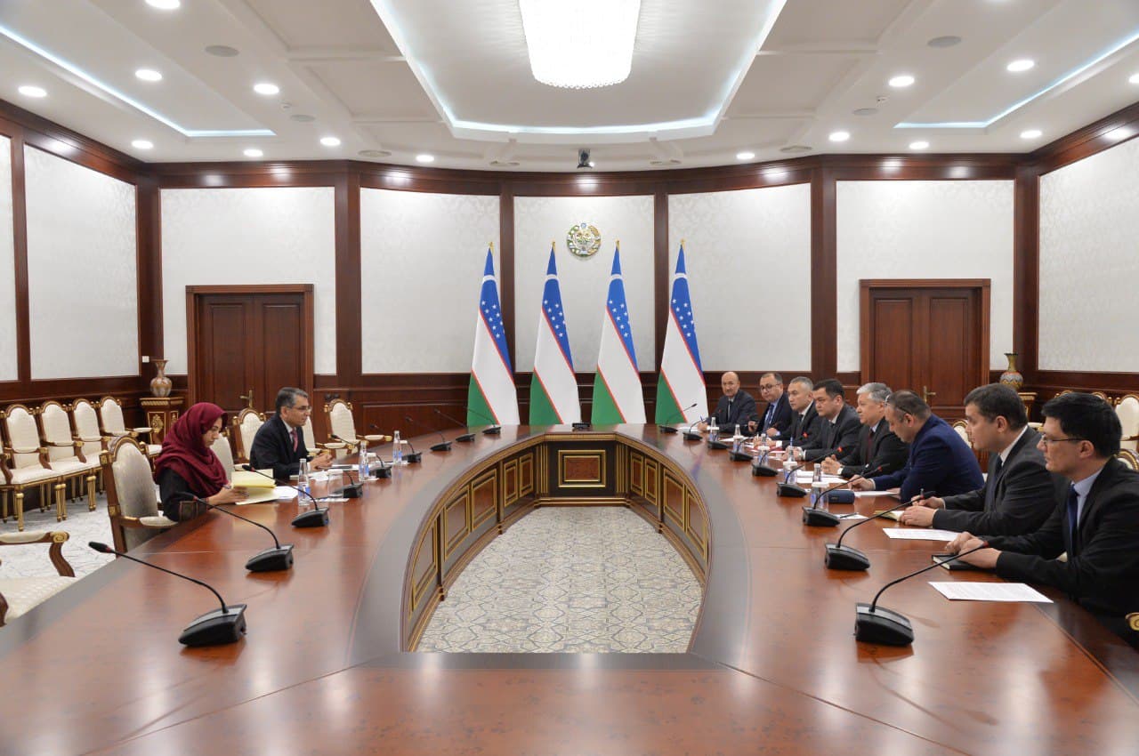 Meeting with the Ambassador of the Pakistan to Uzbekistan