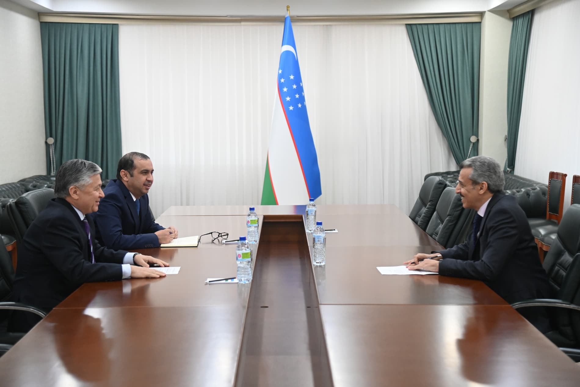 On the meeting with the Ambassador of Saudi Arabia