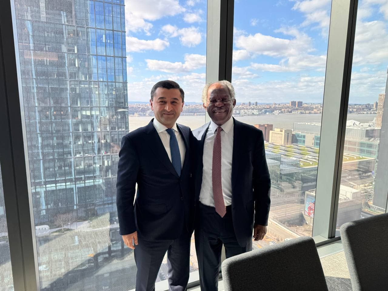 On the meeting of the Foreign Minister of Uzbekistan with Founder, Chairman & CEO of Global Infrastructure Partners, Senior Managing Director BlackRock Adebayo Ogunlesi