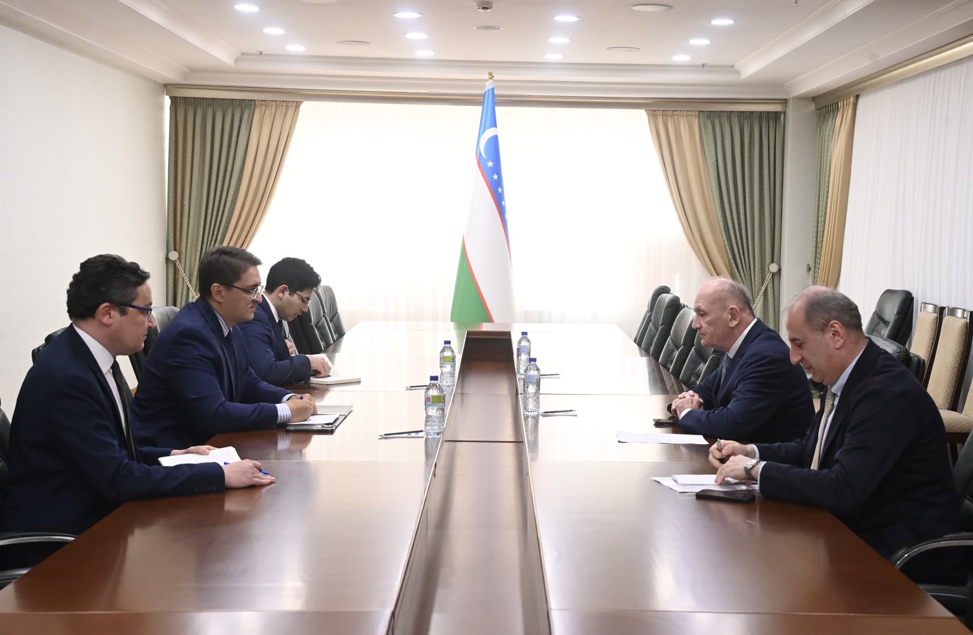 Встреча с послом Грузии в Узбекистане